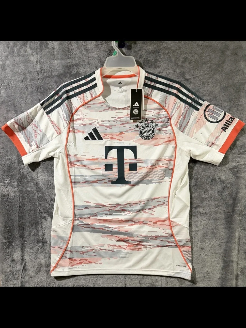 Adidas FC Bayern München 25/26 Away Soccer Jersey [JJ2143] Men’s Size Large NEW